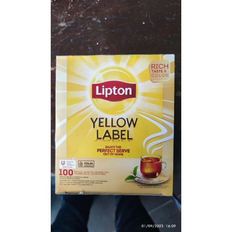 

Lipton Tea 100's