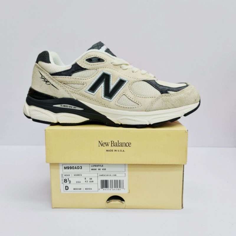 NB 990 V3/NEW BALANCE 990/SEPATU PRIA/SEPATU OLAHRAGA/NB 990/SNEAKERS