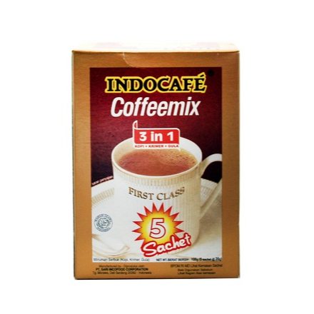 

Kopi Mix Susu Gula INDOCAFE COFFEEMIX isi 5's