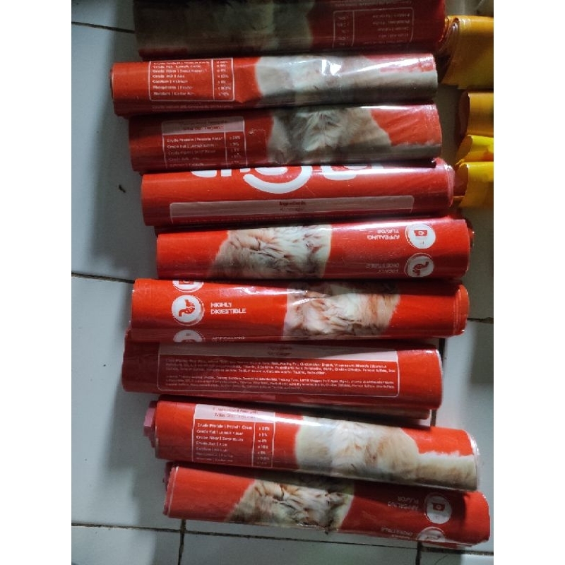 Plastik Kemas Packing Repack Makanan Kucing Chester