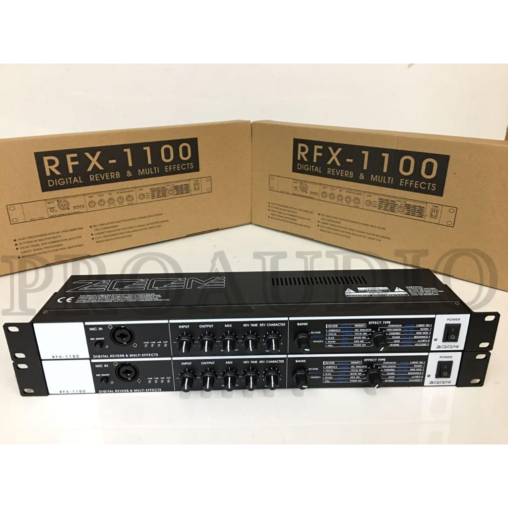 EFEK VOKAL ZOOM RFX1100 / RFX 1100 KUALITAS TERBAIK EFFECT VOCAL