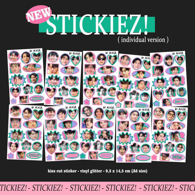 

[ACKER] i love STICKIEZ! (individual version)