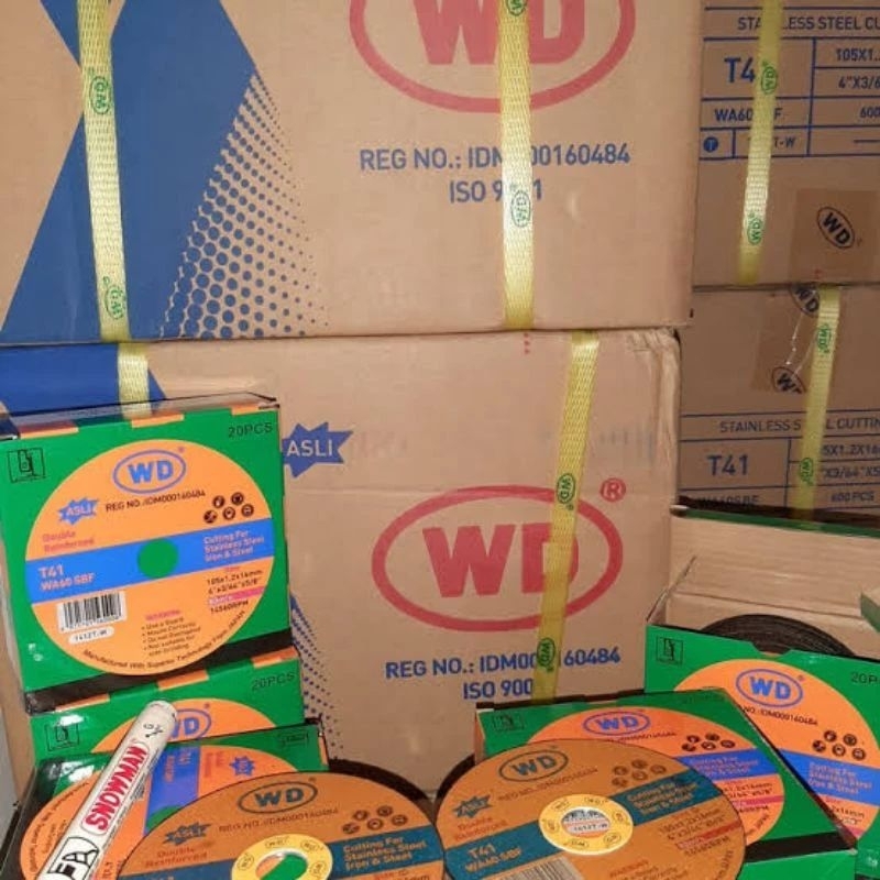 Mata Gerinda Potong Cutting WD 4" inch Batu Potong WD 4" ORIGINAL Grosir Termurah