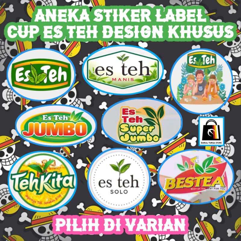 

Stiker Label Cup Es Teh Edisi Pertama