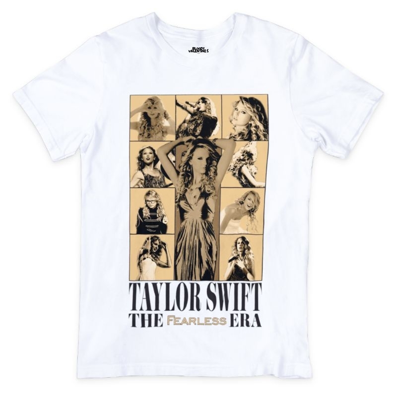Taylor Swift The Eras Tour Fearless Album Edition / Kaos Band Musik Murah POP Alternative Country