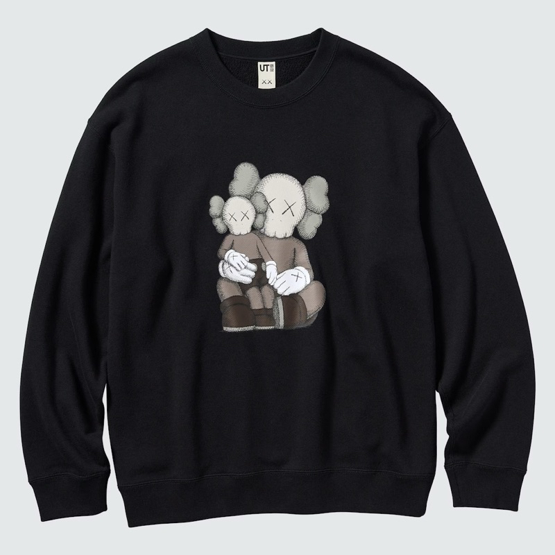 Uniqlo x Kaws Sweatshirt / Sweater Black