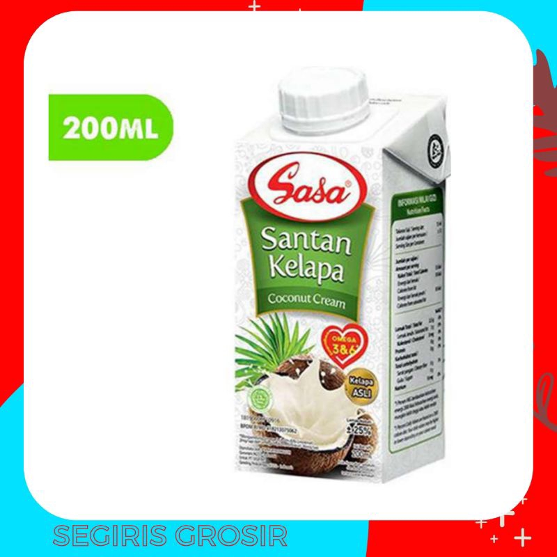 

Sasa Santan Kelapa 200Ml