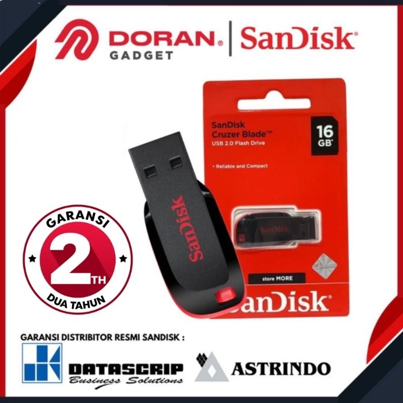 Flashdisk SANDISK 256 GB - HITAM