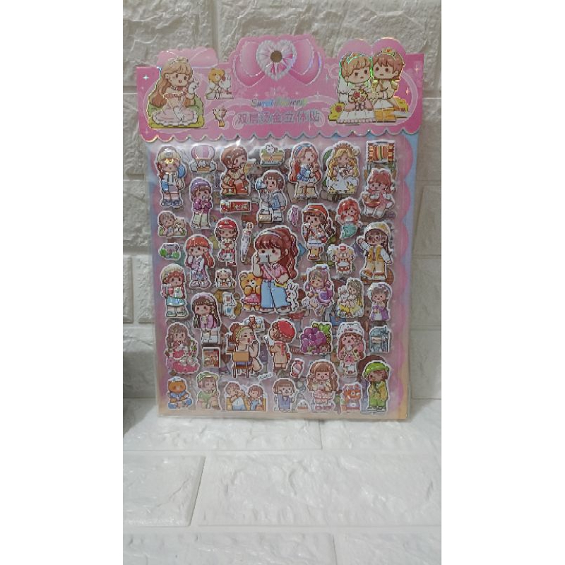 

Sticker Timbul Lotso & Masu