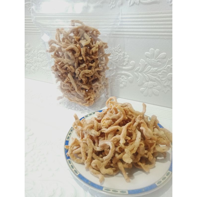 

Keripik Usus Ayam 300gr/pouch