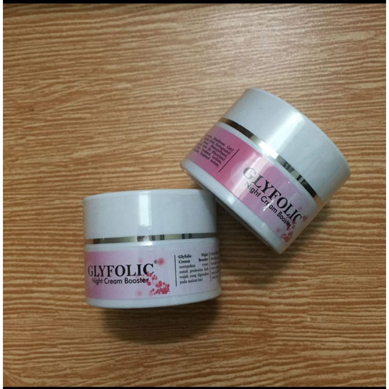 glyfolic night booster - cream malam white flek