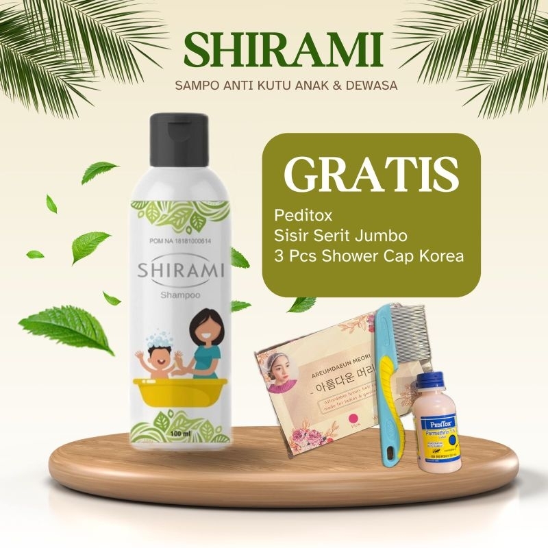 Shampo Shirami Untuk Kutu dan Ketombe Anak dan Dewasa