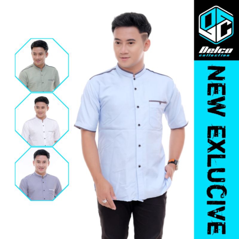 Baju koko pria matterial katun premium