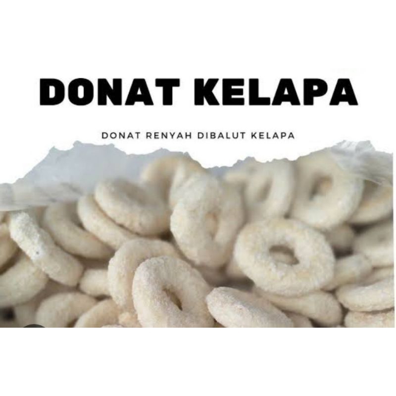 

donat kelapa manis