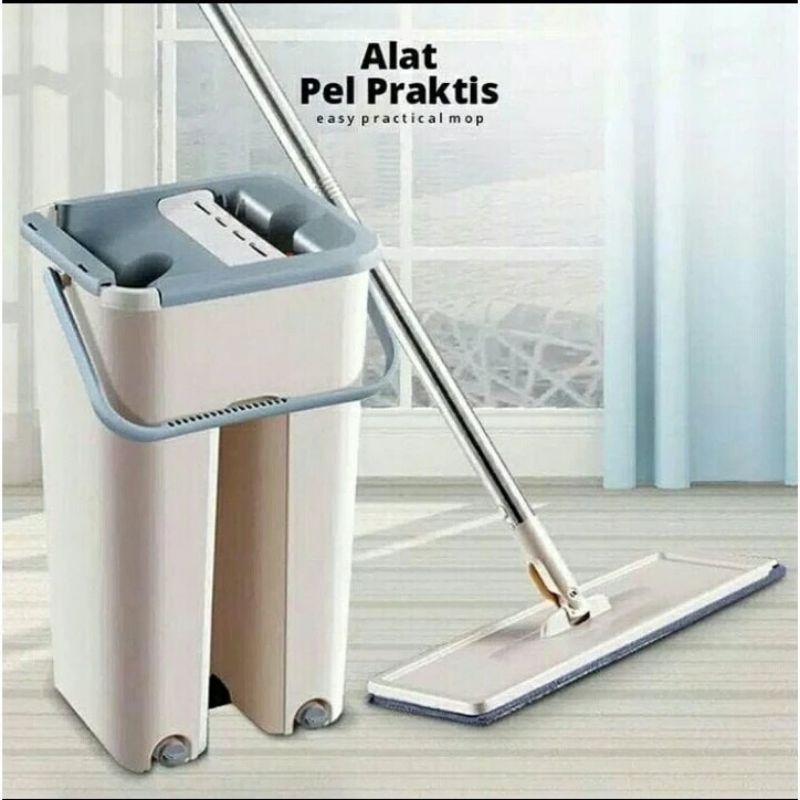 Pel flat mop calipso / alat pel bilas praktis / super mop calipso / pel mop