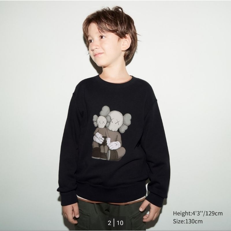 UNIQLO X KAWS KID SWEATER / SWEATSHIRT ANAK ORIGINAL BARU