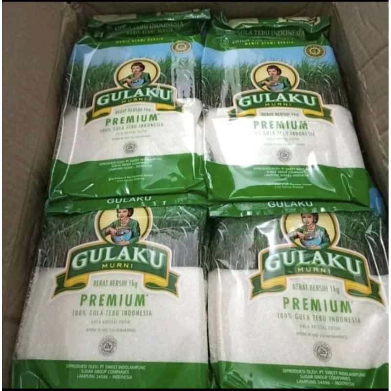 

Paket 2KG gula gulaku hijau