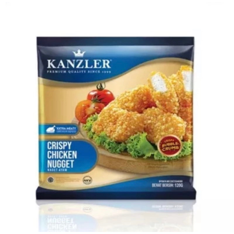 

KANZLER CRISPY CHICKEN NUGGET 120GR NAGET AYAM KRISPI HALAL