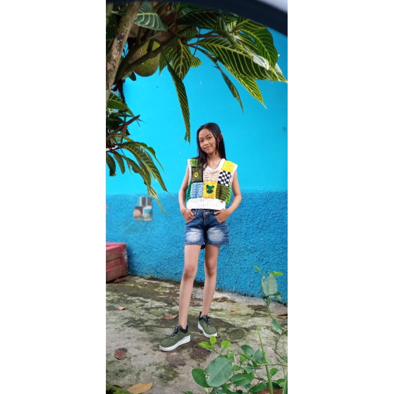 vest crochet handmade