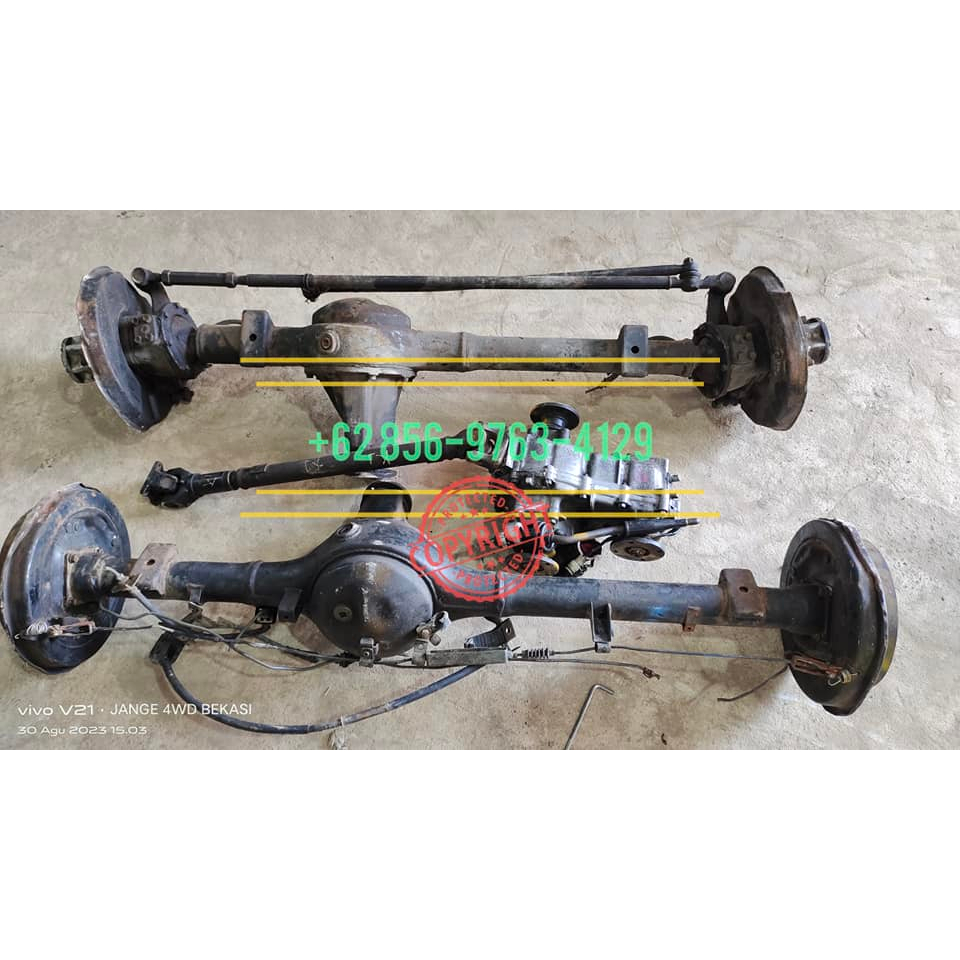 PAKET 4x4 samurai jimny katana sumbu lebar