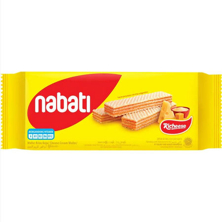 

RICHEESE NABATI WAFER KEJU 122 GRAM