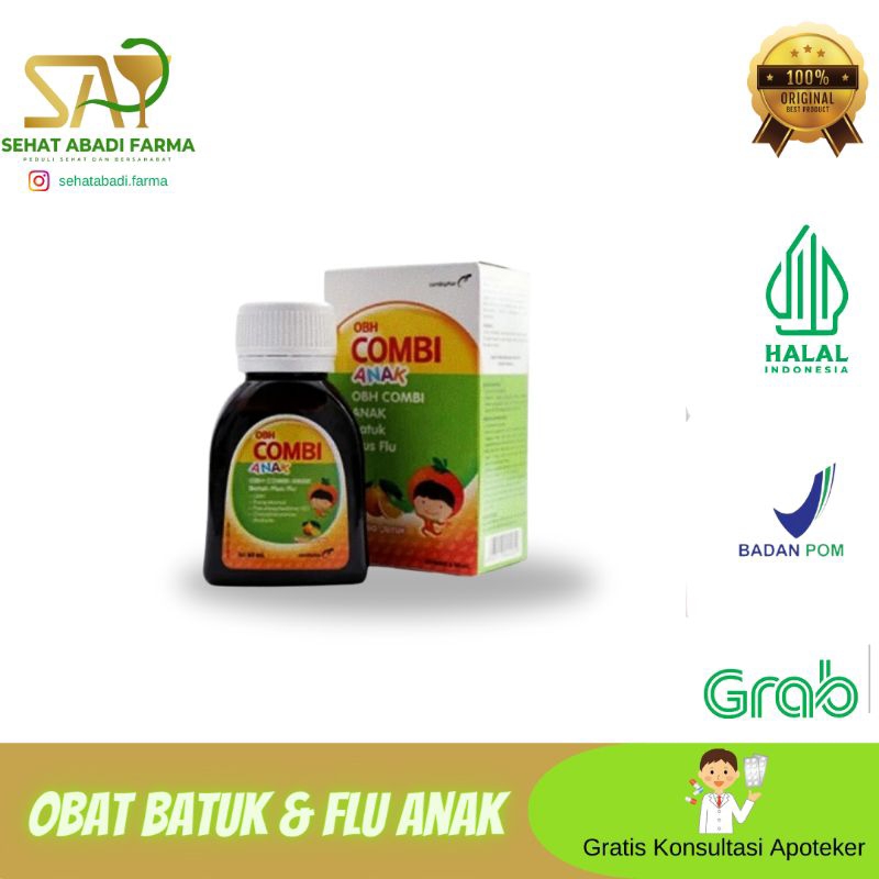 

OBH Combi Anak Batuk Plus Flu Jeruk 60 ml