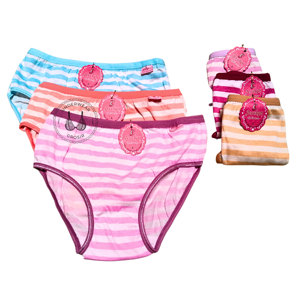 ( 6 PCS ) CD DEWASA JOCELYN SALUR 186 YUTIN 002 POLOS M/XXL