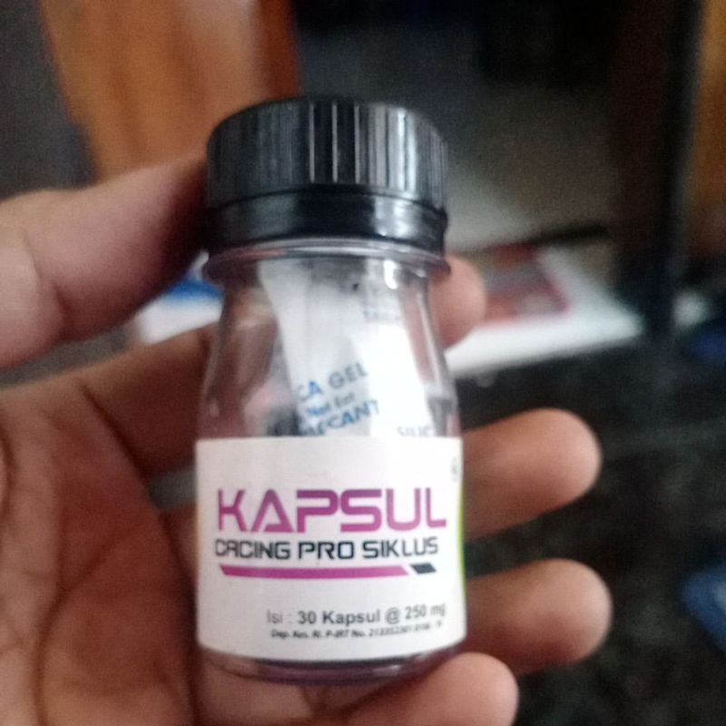 Kapsul Cacing Pro Siklus isi30 kapsul By BIOSYAFA