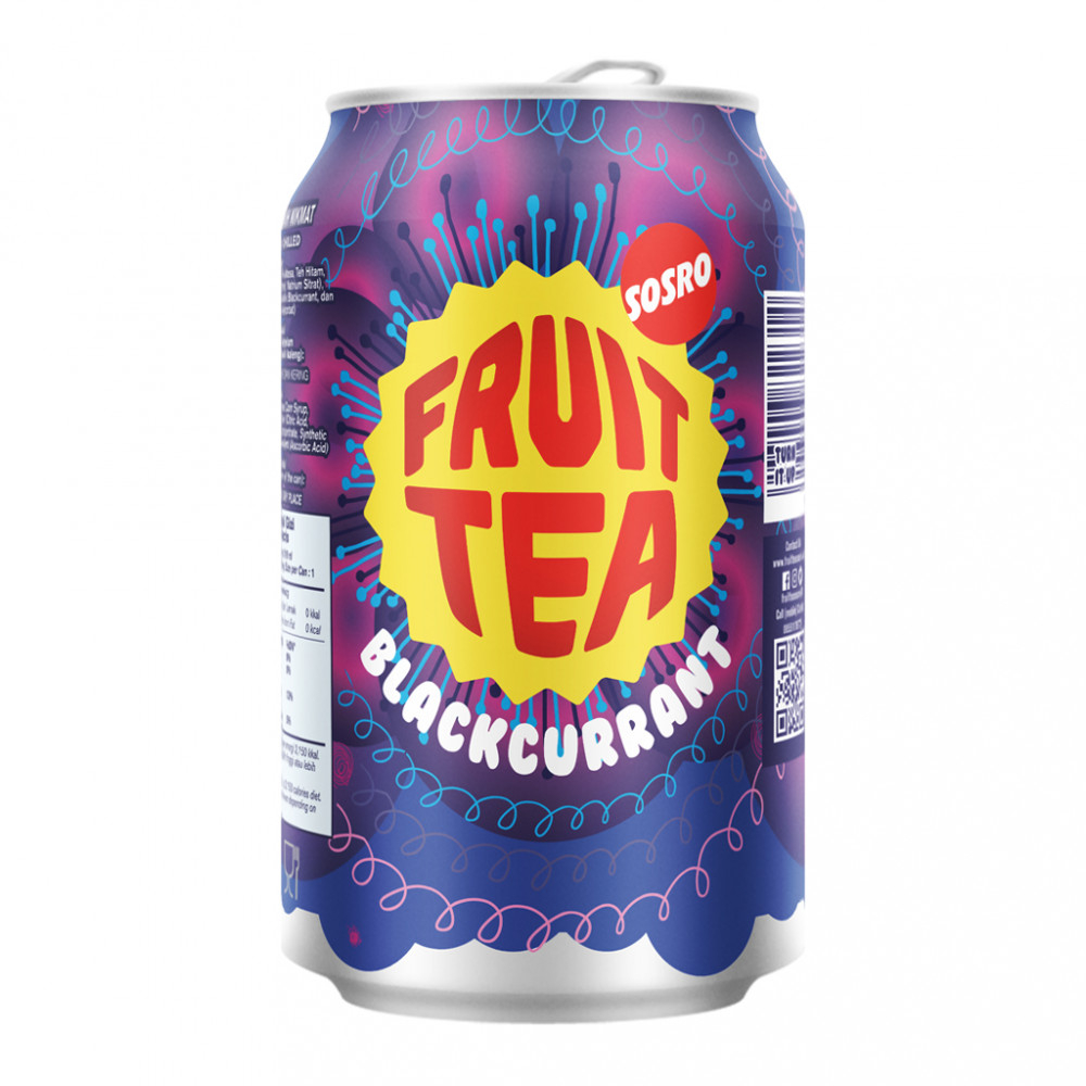 

Sosro Fruit Tea Kaleng Blackcurrant 318ml