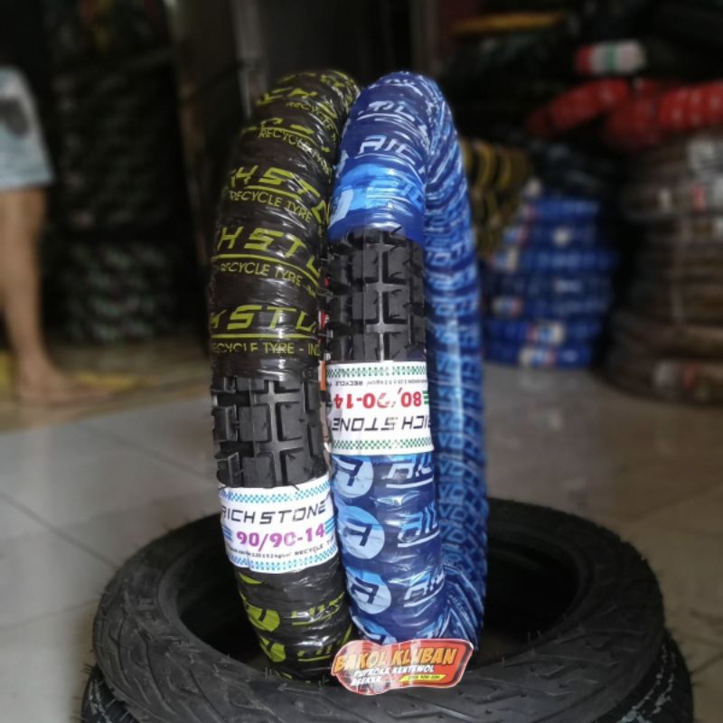 BAN LUAR SEMI TRAIL MURAH UK 80/90 & 90/90 RING 14