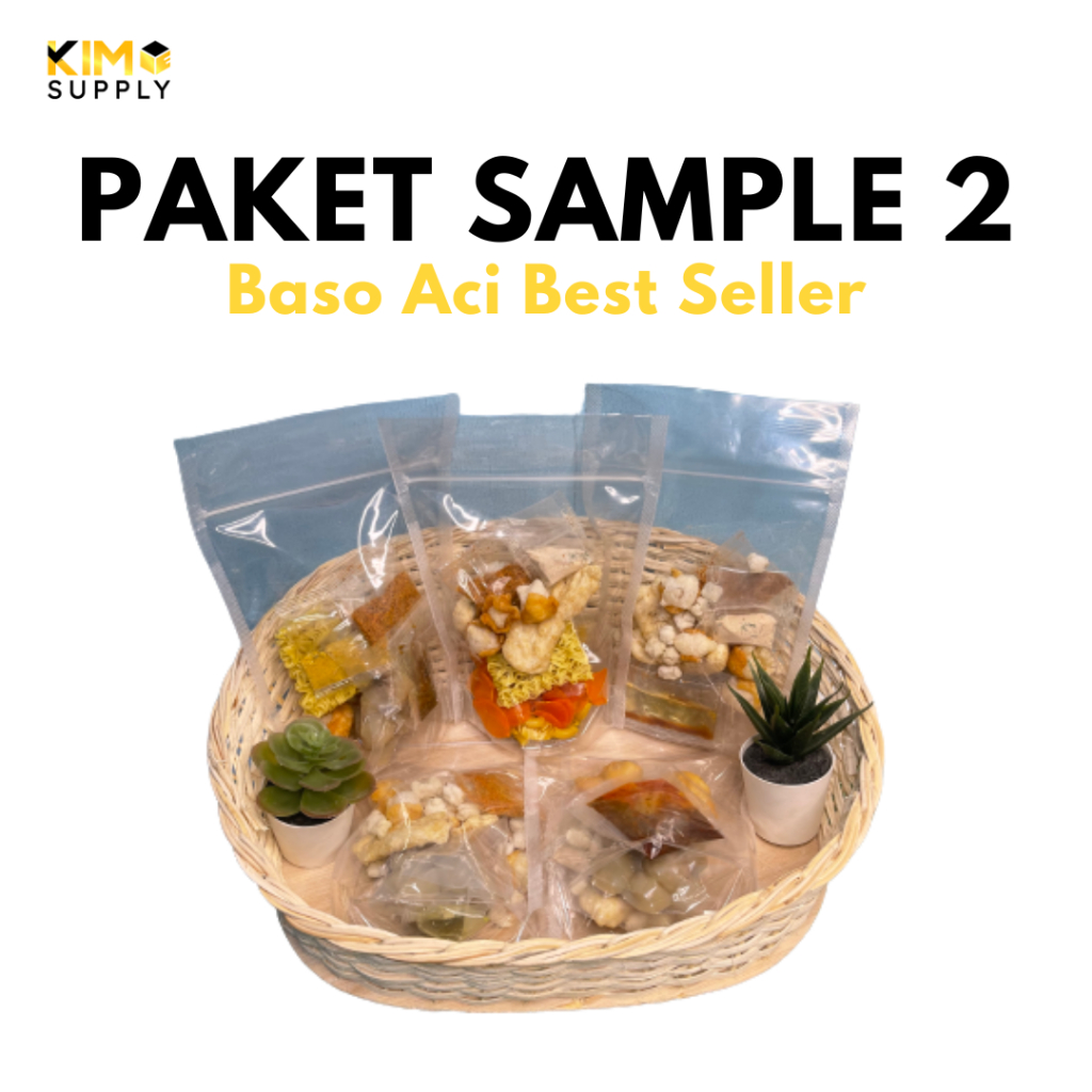 

[ISI 10PCS] PAKET SAMPLE BASO ACI best seller (rasa original, pedas mercon, ayam bawang, soto, baso aci seblak) bakso aci viral termurah