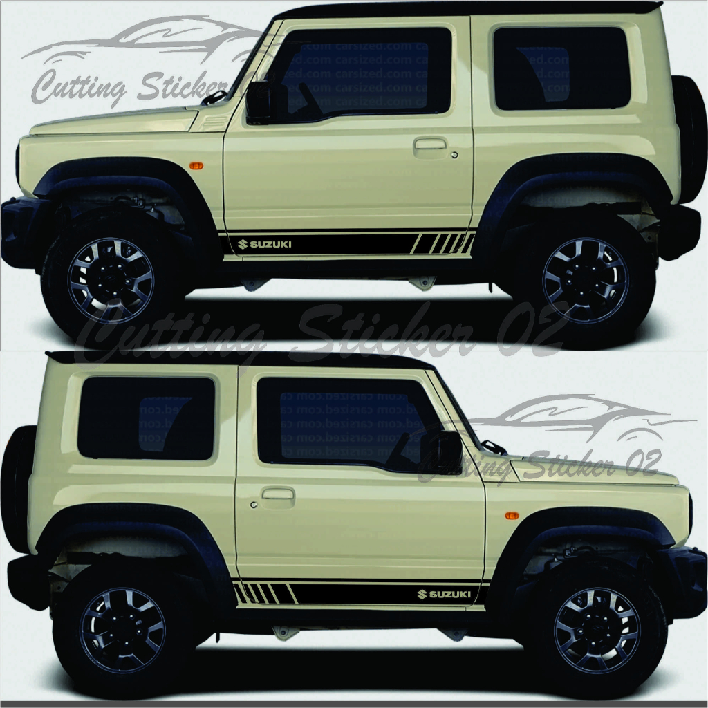 STICKER MOBIL KATANA JIMNY STICKER LIST SUZUKI KATANA JIMNY
