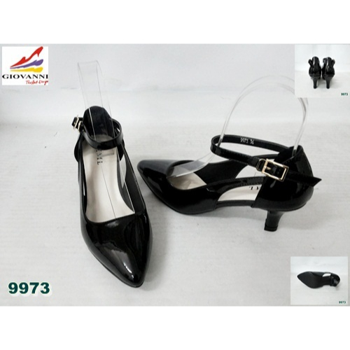 9973 GIOVANNI SEPATU HEELS PANTOFEL WANITA