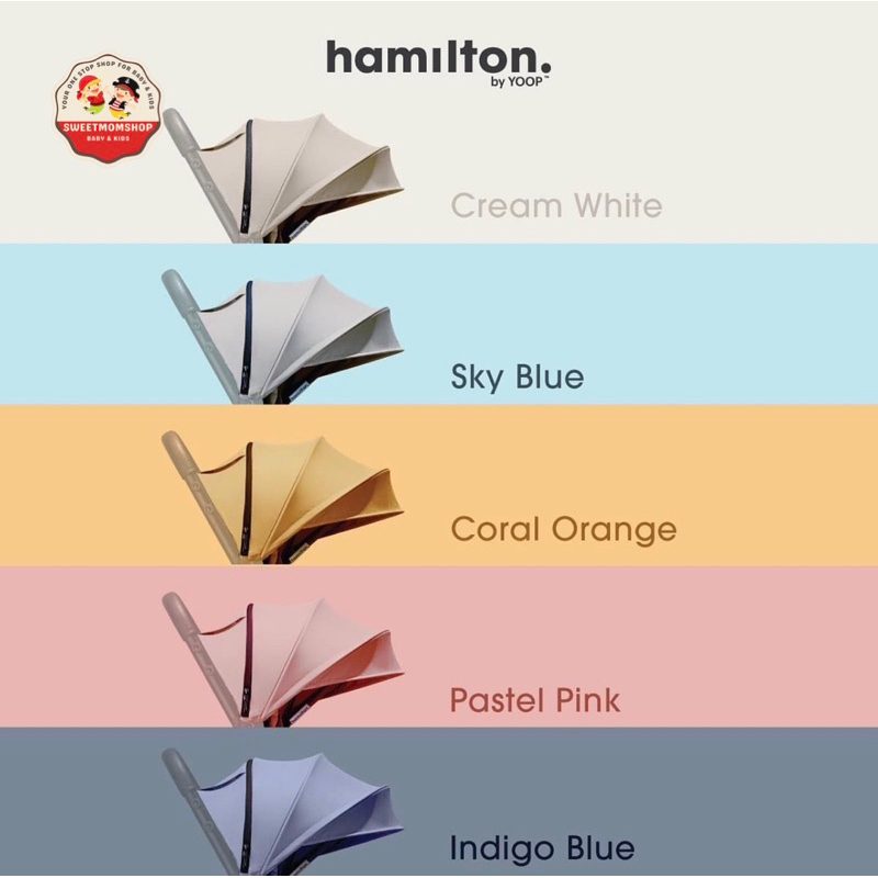 Hamilton colorpack stroller ( tidak termasuk stroller )