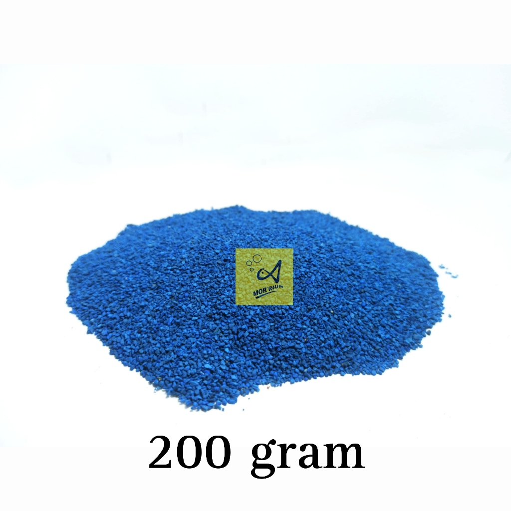 Pasir Silika Biru Aquarium Aquascape Pasir Biru Hiasan Aquarium