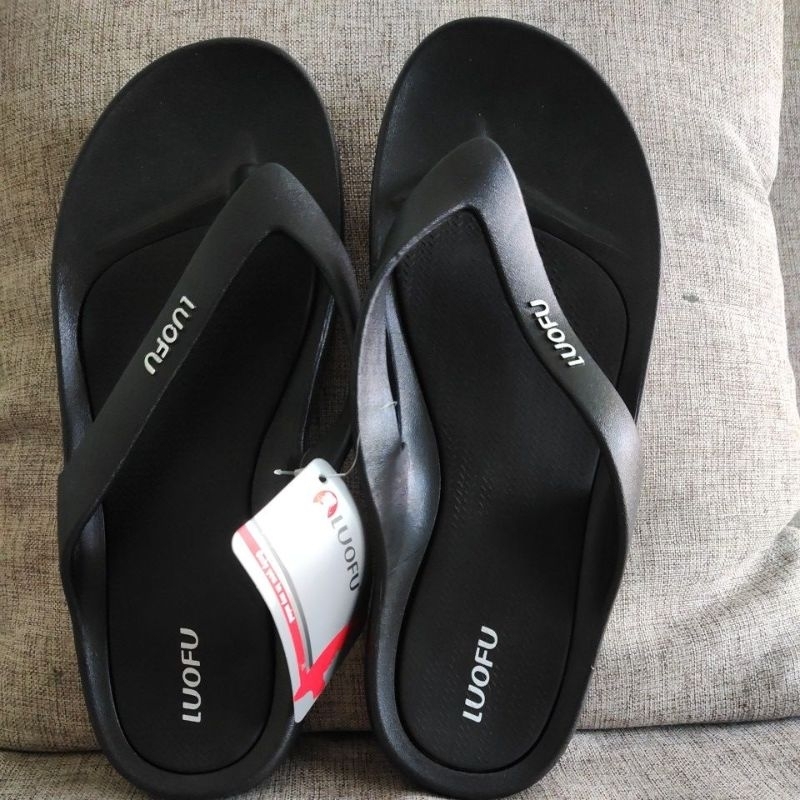 Luofu original sandal jepit wanita jelly