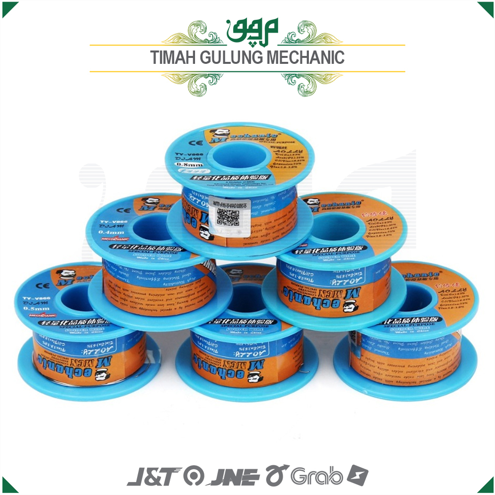 MECHANIC EXPORT TIMAH GULUNG TIMAH SOLDER SOLDER WIRE ORIGINAL / Timah Solder / Timah Gulung Mechani