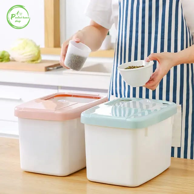 Tempat Beras Kotak penyimpanan Beras Rice Box Storage
