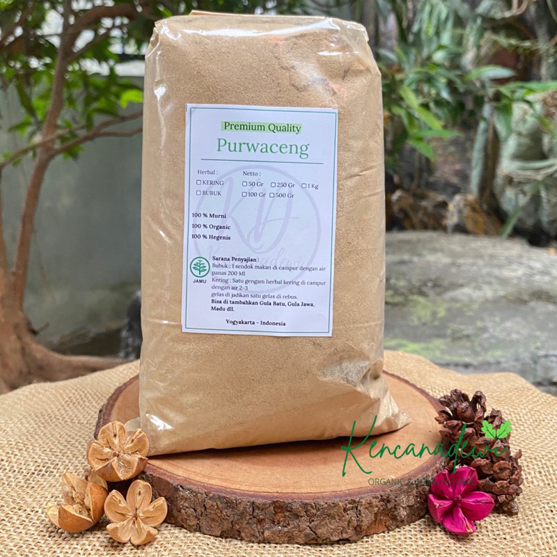 

Purwoceng bubuk original - serbuk akar purwoceng murni 1kg