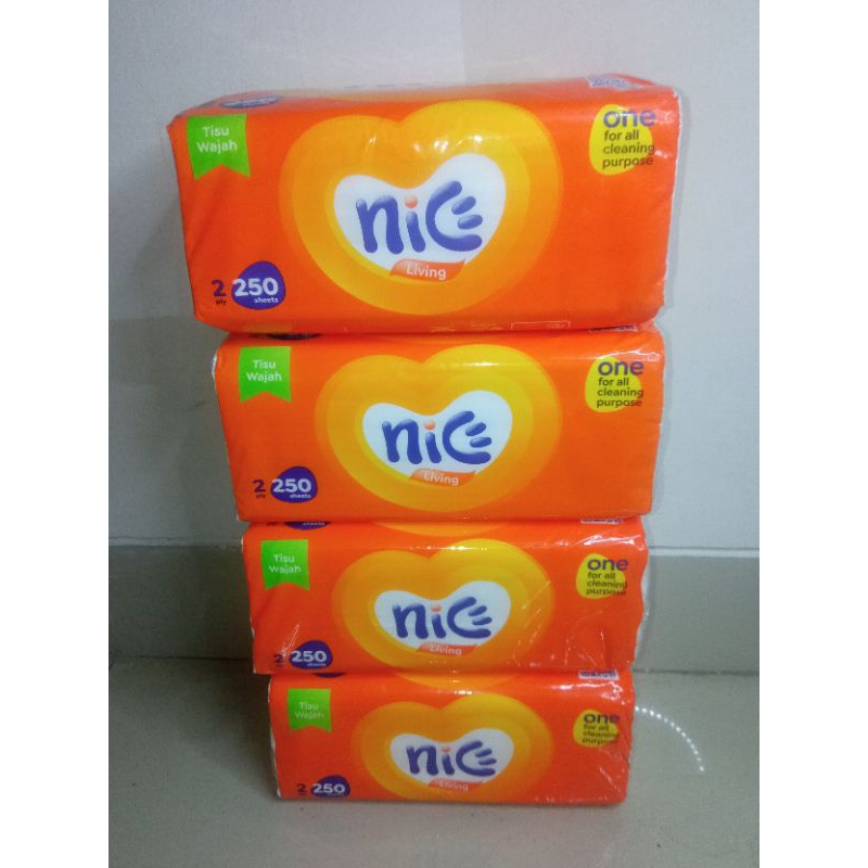 Tisu Murah Nice 250 Sheet Wajah