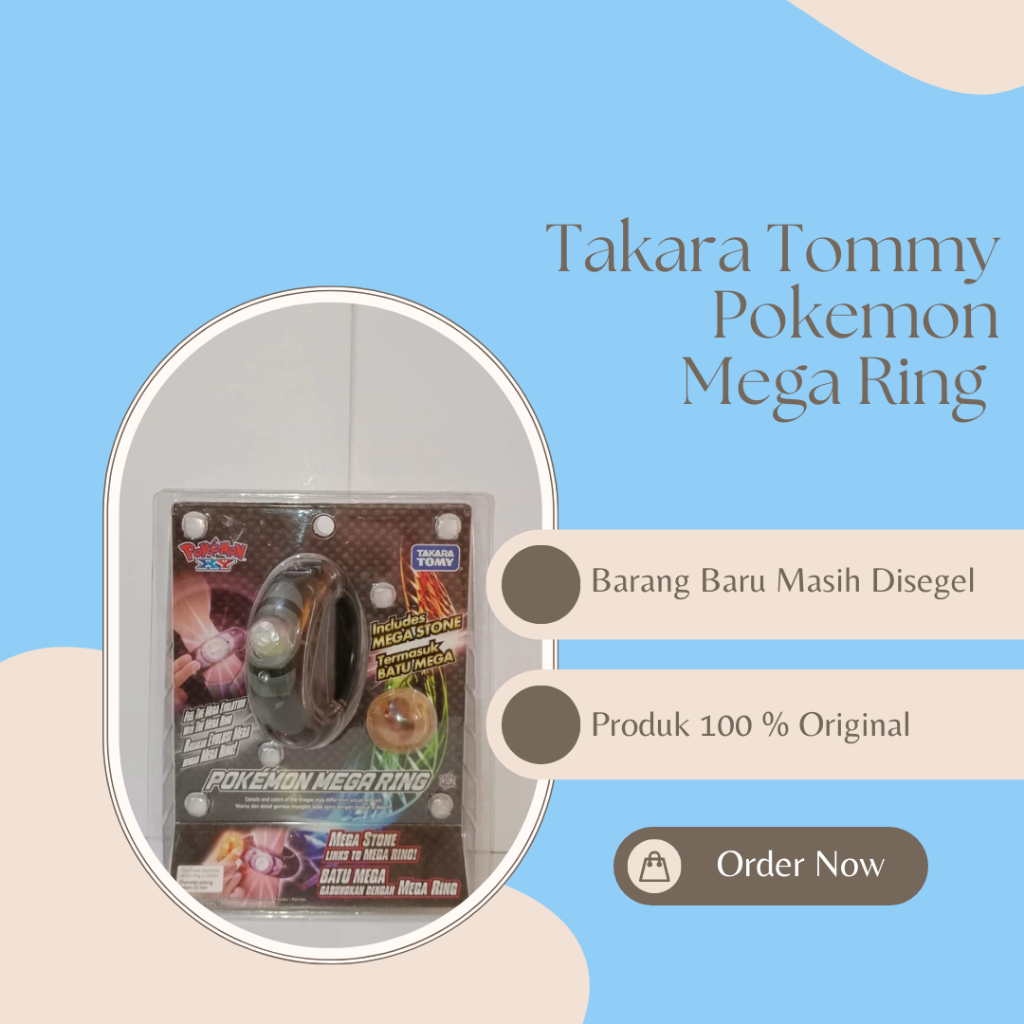 Takara Tommy Pokemon Mega Ring