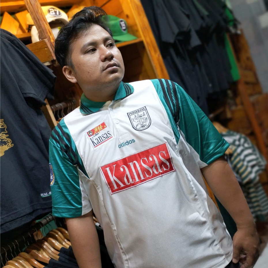 Jersey Kansas Persebaya Juara 96/97 Putih