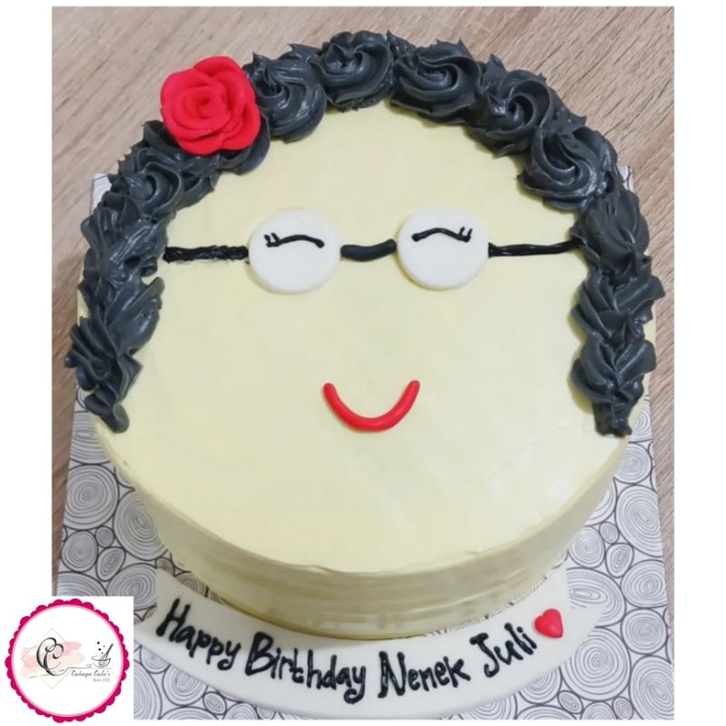 

Ugly Cake / Kue Ulang Tahun Simple / Simple Cake / Grandma Cake