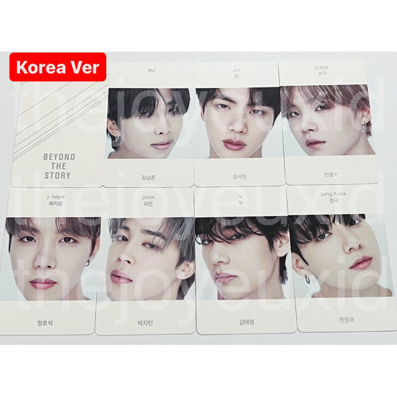 [WAJIB BACA DESKRIPSI] READY STOCK OFFCIAL MERCH BEYOND THE STORY BTS BUKU PHOTOCARD SET CARD HOLDER