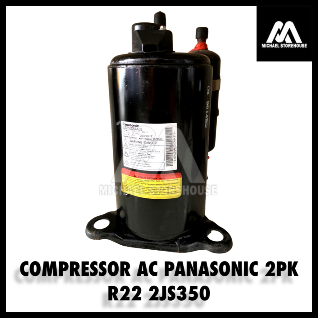 COMPRESSOR AC PANASONIC 2PK R22 2JS350