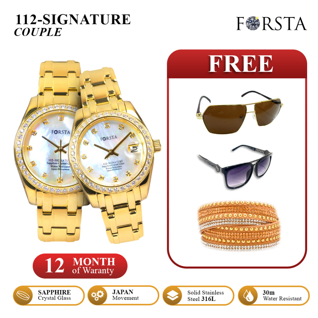 Forsta 112 Signature Couple (V2) Jam Tangan Kesehatan
