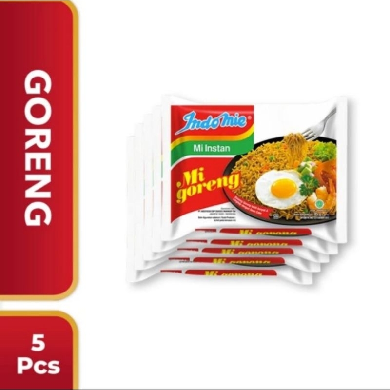 

Indomie Goreng & Kuah Isi 5 pcs