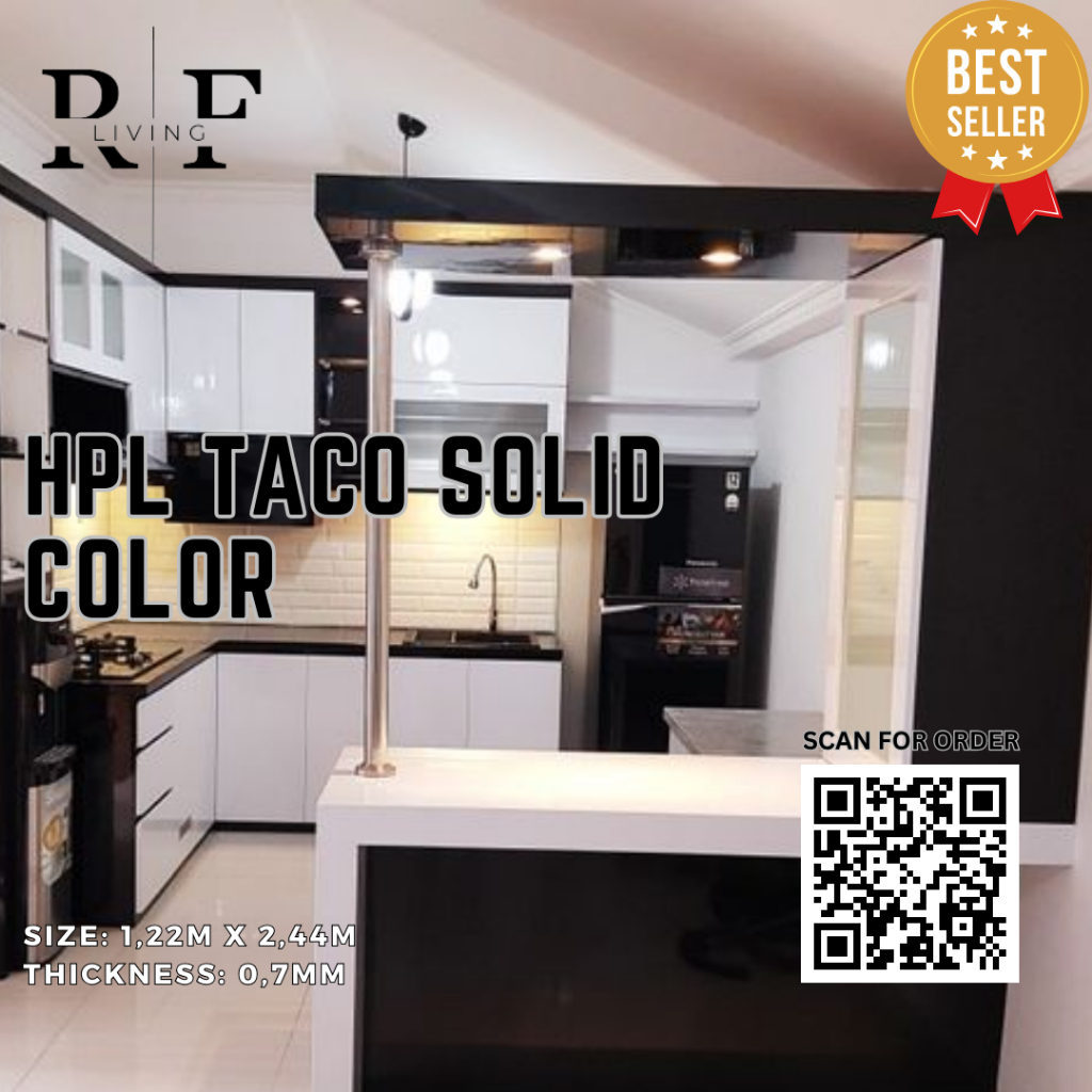 HPL TACO PELAPIS FURNITURE SOLID COLOR AA/G/D