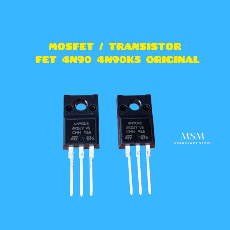 MOSFET / TRANSISTOR FET 4N90 4N90K5 ORIGINAL ST