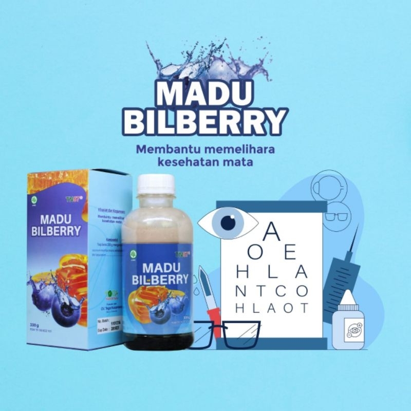 

Madu Bilberry mata sehat